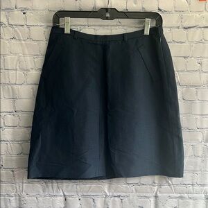 Calvin Klein Navy Blue‎ Women's Lightweight Skirt Size 10